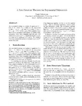 book Zero structure theorem for exp-polynomials