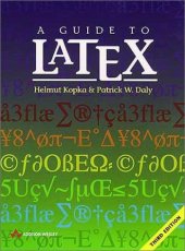 book A guide to LATEX: document preparation for beginners and advanced users