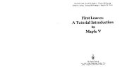 book First Leaves: A tutorial introduction to Maple V