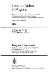 book Magnetic Phenomena