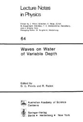 book Waves on Water of Variable Depth