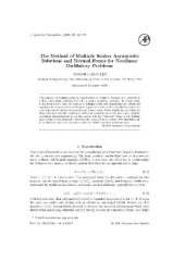 book Method of multiple scales and asymptotic solutions