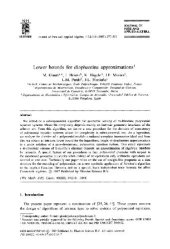 book Lower bounds for diophantine approximations