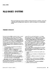 book Rule-based systems