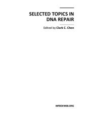 book Selected Topics in DNA Repair