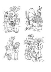 book Раскраска. Времена года