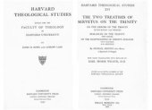 book The two treatises of Servetus on the Trinity. Часть 2