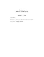 book Lectures on Spectral Graph Theory