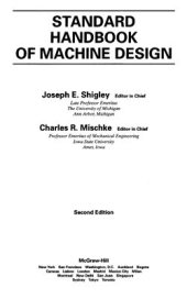 book Standard Handbook of Mashine Design