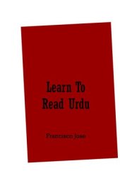 book Learn To Read Urdu