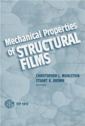 book Mechanical Properties of Structural Films