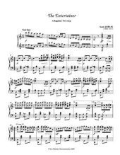 book The Entertainer (for piano)