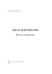 book Local Election 2010. Pulse of the Country