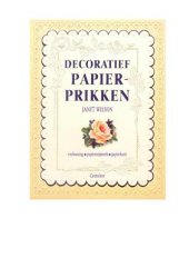 book Dekoratif Papier Prikken