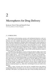 book Microspheres for Drug Delivery