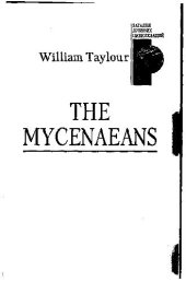 book Микенцы = The Mycenaeans: Подданные царя Миноса: [Пер. с англ.]