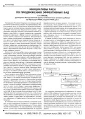 book Инициативы РАЕН по продвижению эффективных БАД