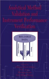 book Analytical method validation and instrument performance verification