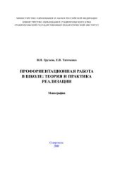 book Профориентационная работа в школе: теория и практика реализации