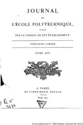 book Sur les Équations générales de l'Équilibre et du Mouvement des Corps solides élastiques et des Fluides