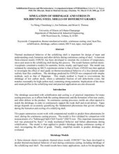 book Simulation of shrinkage and stress in solidifying steel shells of different grades