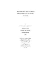 book Development of an in situ system for measuring ground thermal properties (Разработка системы для измерения тепловых свойств грунта на месте)