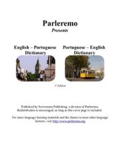 book English-Portuguese, Portuguese-English Dictionary