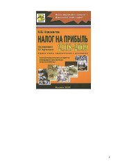 book Налог на прибыль, 2008-2009: [новая Декларация по налогу на прибыль, формирование налоговой базы, изменения 2009 года]