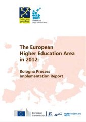 book The European Higher Education Area in 2012: Bologna Process Implementation Report