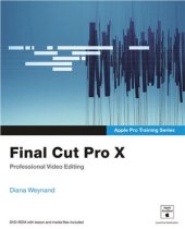 book Final Cut Pro X: Professional Video Editing