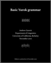 book Basic Yurok grammar