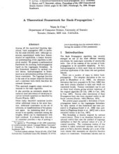 book A theoretical framework for Back-Propagation