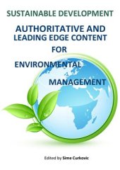 book Sustainable Development: Authoritative and Leading Edge Content for Environmental Management