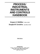 book Considine Process/industrial instruments and controls handbook, 5th ed