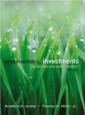 book Fundamentals of Investments: Valuation and Management