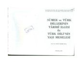 book Sumer ve turk dillerinin tarihi ilgisi ile turk dilinin yashi meselesi