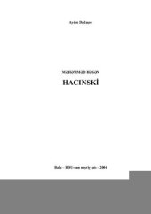 book Məhəmməd Həsən Hacınski