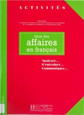 book Faire des affaires en français: Analyser, s'entraîner, communiquer