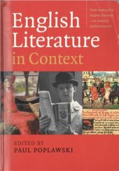 book English Literature in Context