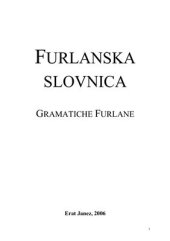 book Furlanska slovnica. Gramatiche furlane