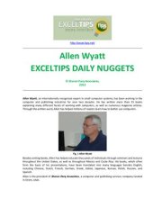 book Exceltips Daily Nuggets