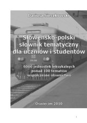 book Słoweńsko-polski słownik tematyczny dla uczniów i studentów