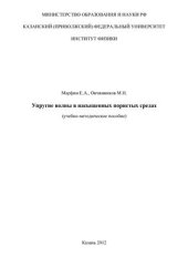 book Упругие волны в насыщенных пористых средах: учебно-методическое пособие