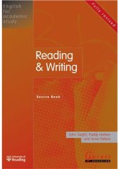 book EAP English for Academic Study: Reading and Writing Source Book