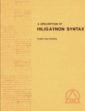 book A Description of Hiligaynon Syntax