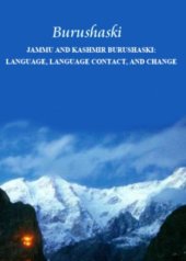 book Jammu and Kashmir Burushaski: language, language contact, and change