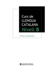 book Curs de llengua catalana. Nivell B