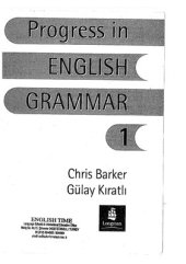 book Progress in English Grammar 1