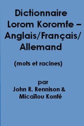 book Koromfe-English-Français-Deutsch Dictionary