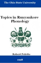 book Topics in Runyankore Phonology